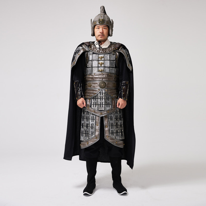 阿幸阿幸古代盔甲将军铠甲士兵三国刘备关羽张飞舞台演出道具cos