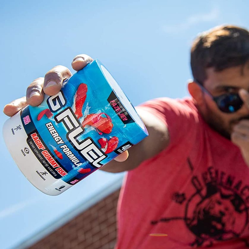 GFUEL现货送水壶美国电竞提神饮料冲粉剂G FUEL能量耐力XQC同款 - 图2