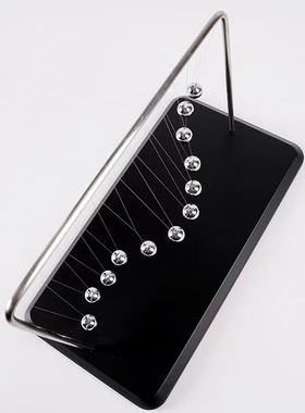 牛顿摆球碰碰球撞击物理摆件现代简约家居桌面装饰品创意礼物礼品