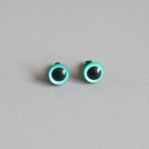 戳戳乐钩针毛绒玩偶眼睛鼻子diy手工配件手缝娃娃黑豆眼睛直插 - 图2