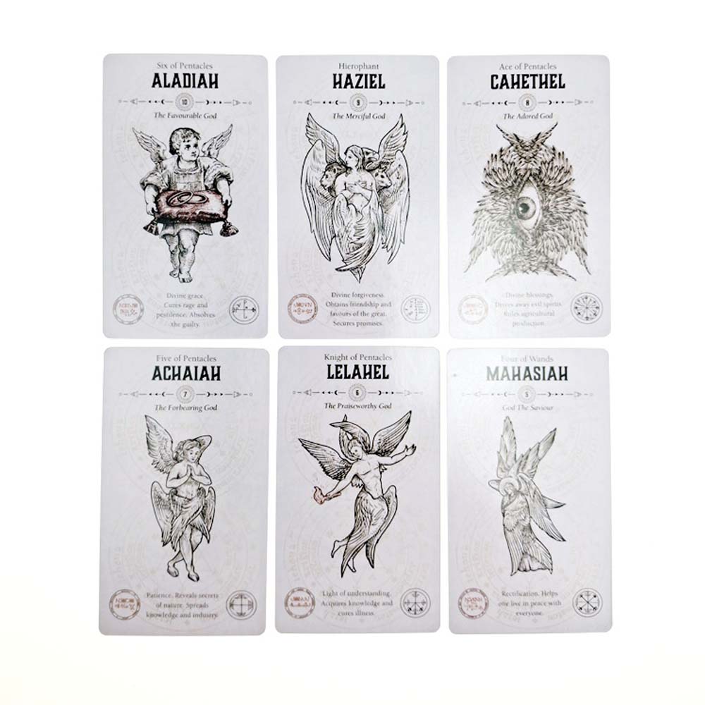 天使塔罗牌 Angel Tarot 78 Cards  Tarot Games英文塔罗 - 图1