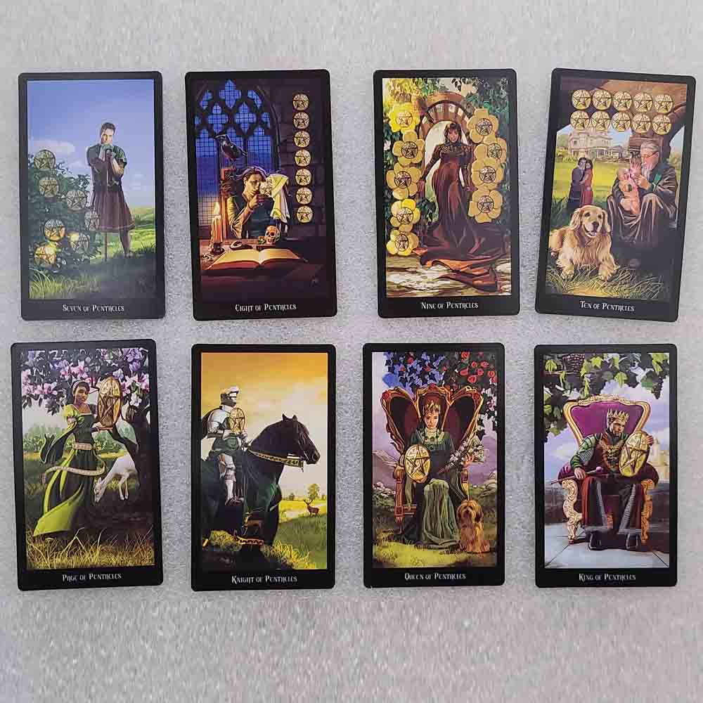 塔罗牌 1：1Witch Tarot英文卡牌内附说明书-图1