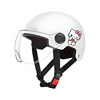3C certified children's helmet for boys and girls, baby electric motorcycle helmet, semi-winter, warm and suitable for all seasons