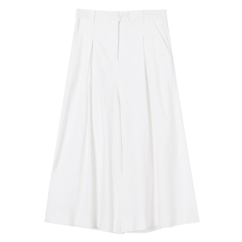 2020春秋新款七分裤高腰宽松休闲裤 歌倍尚休闲裤