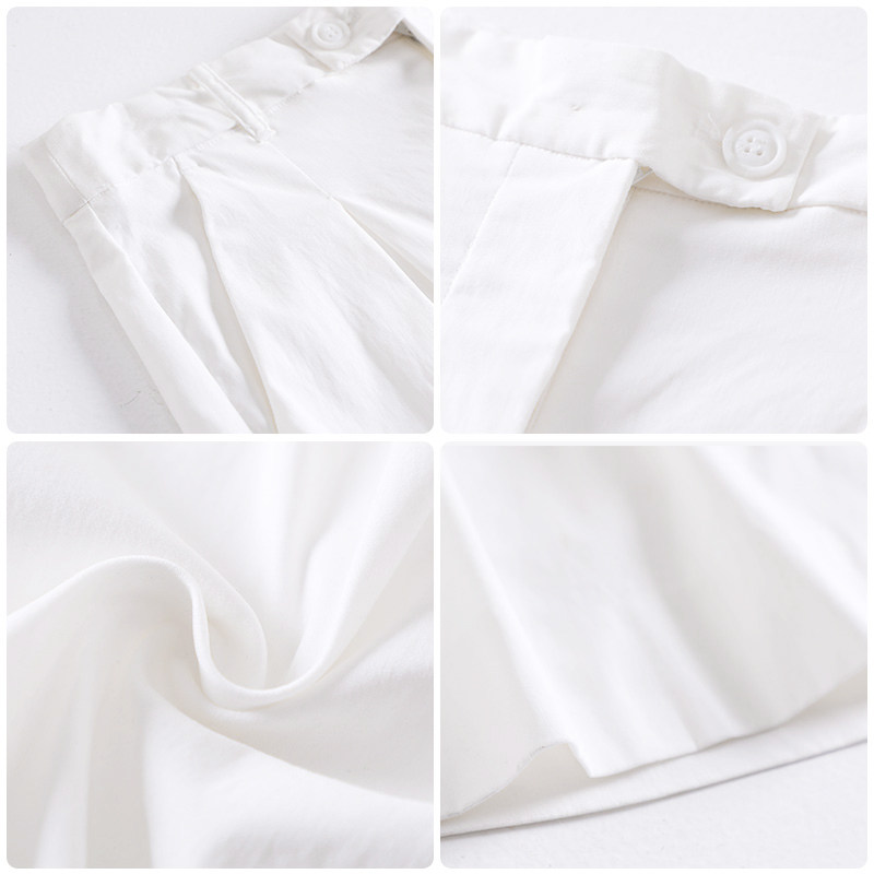 2020春秋新款七分裤高腰宽松休闲裤 歌倍尚休闲裤