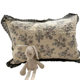 Cotton floral edge pillow case 48x74cm pure cotton Class A Korean version quilted sweat-absorbing student dormitory home envelope pillow case