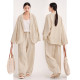 CR old money style linen thin casual blazer