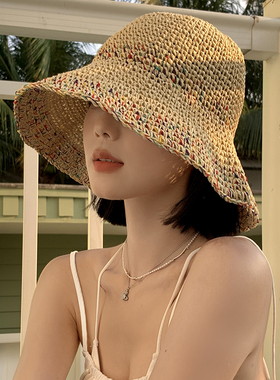 stylebymas草帽沙滩休闲夏季大沿
