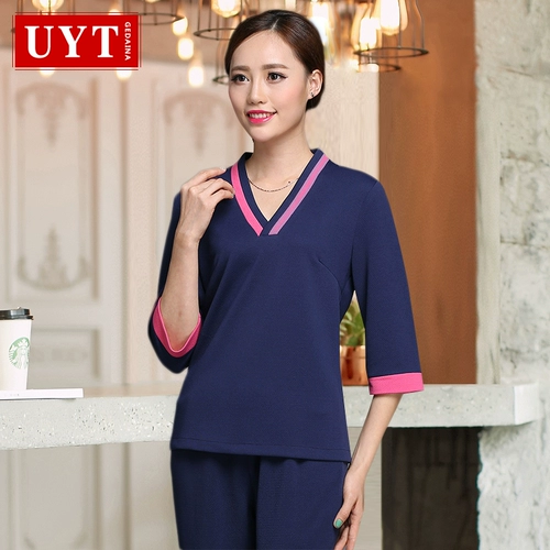 Осенний комбинезон, штаны, для салонов красоты