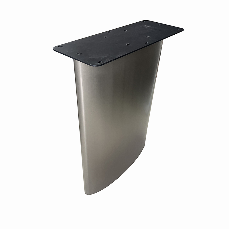 新品不锈钢餐台脚岩板桌脚桌子腿金属支架底座大理石餐桌腿灰架子-图3
