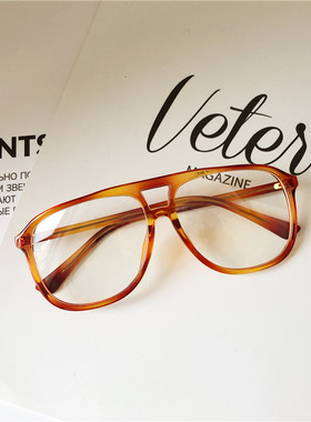 ins网红款原宿大框女防风镜墨镜