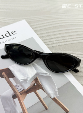 欧美复古老钱风豹纹框太阳镜女潮近视遮阳防紫外线街拍显瘦墨镜男