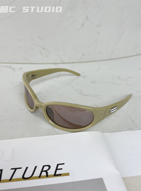 韩版复古骑行墨镜方圆脸显瘦