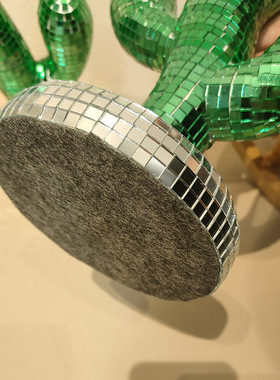 千禧仙人掌装饰摆件迪斯科摆件