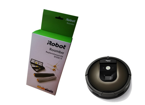 iRobot 980 970 960 964 890 880 870 860原装配件边刷滤网滚胶刷-图0