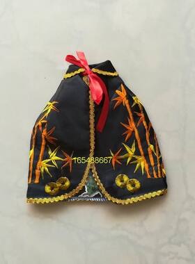 神像爷大二爷伯八爷竹叶26cm披风