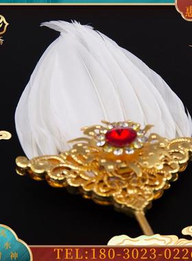 蒲扇法器孔明诸葛亮济公手里拿的法器武器小扇子神像配件