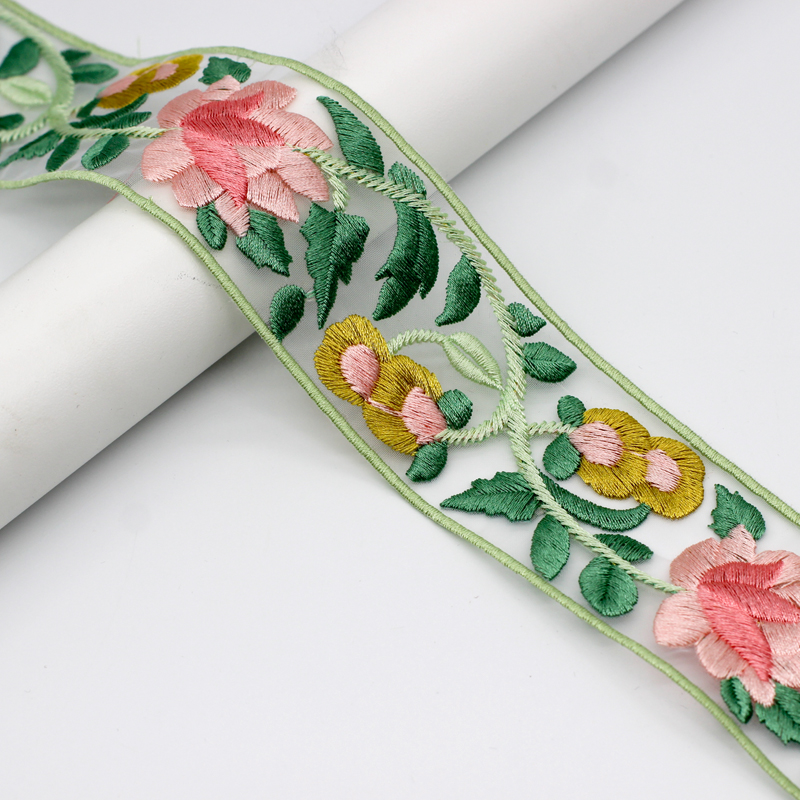 复古民族风刺绣花边辅料 中国风绣花条码diy服装汉服领口配饰织带,淘宝优惠券,粉丝福利购,淘宝优惠卷