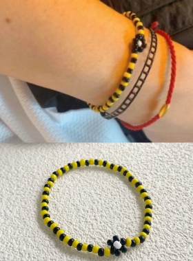 手工手链串珠明星同款日韩情侣