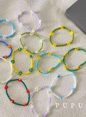 手工手链串珠泫雅风通用