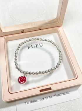 手工手链纯银ins小众女