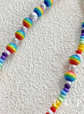 手工串珠亚克力原创百搭