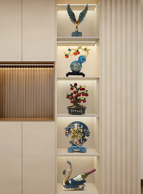 一帆风顺5层中式套装装饰品