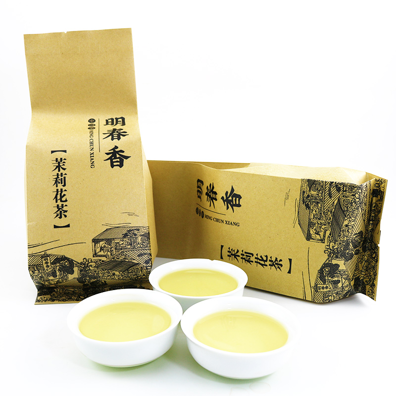 茉莉花茶2023新茶明春香曲螺王横县茉莉花茶叶500g袋装浓香型-图2