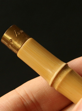 纯手工精磨天然实心竹过滤烟嘴