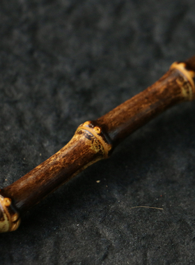 纯手工制作天然紫竹烟嘴过滤器