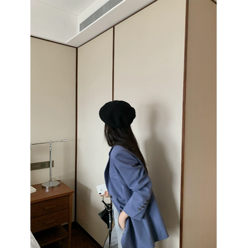 Весенний пиджак классического кроя для отдыха, городской стиль, в корейском стиле