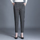 Spring and Autumn Casual Style Carrot Middle-aged Elastic Pants