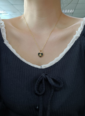 HuoTing钛钢镀金闪O女