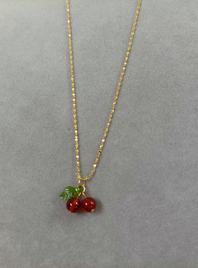 HuoTing玉髓钛钢镀金满天星女