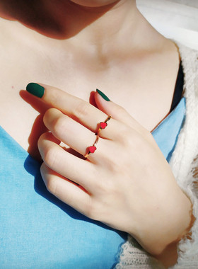 HuoTing钛钢高保色戒指防过敏