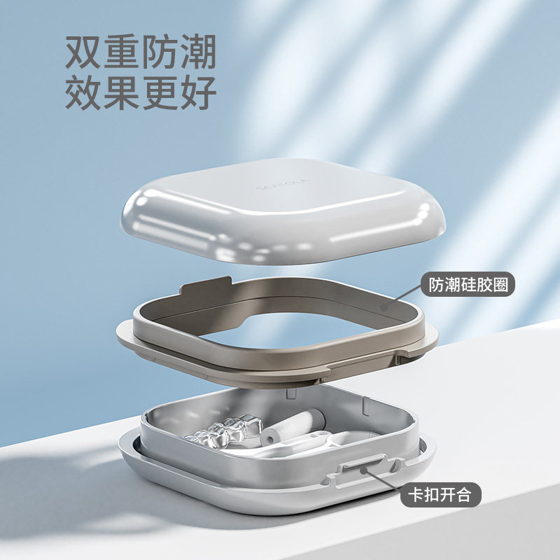 隐适美正畸隐形牙套盒保持器收纳盒牙齿矫正器假牙小巧便携清洁盒,淘宝优惠券,粉丝福利购,淘宝优惠卷