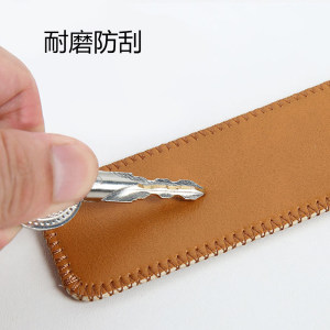 适用苹果iPad平板Apple pencil笔套一代电容笔华为M6二代matepad pro保护套微软Surface pro7 6 5 X手写笔袋