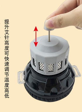 艾康加大不锈钢百会头部颈椎理疗