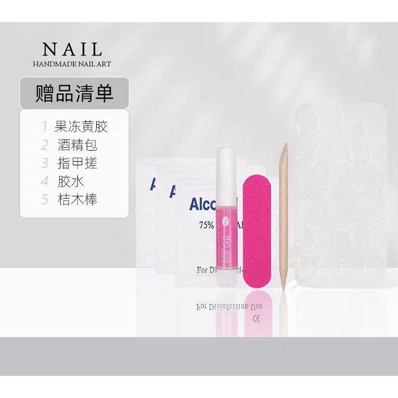 手工儿童美甲穿戴甲感短款雾面绿色猫眼假指甲贴片2026年新款,淘宝优惠券,粉丝福利购,淘宝优惠卷