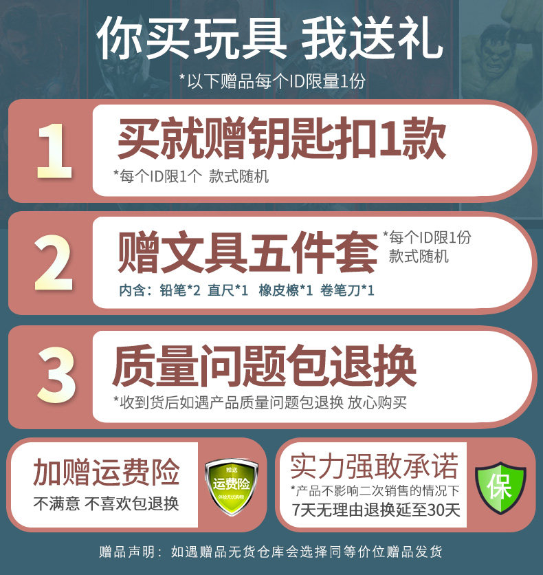 中动漫威复仇者联盟钢铁侠全套人偶 通德玩具潮玩盲盒