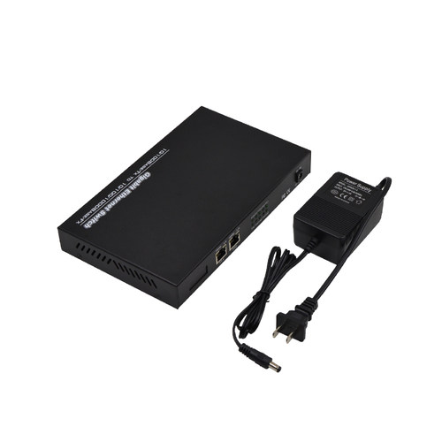 锐闪  RS-982S全千兆8光2电单模单纤光纤收发器光电转换器千兆电口光纤交换机监控机房汇聚单模双纤SC FC可选 - 图2