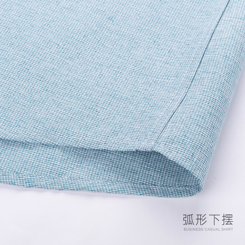 罗蒙短袖格子2023夏季男士中年衬衫 瑞飞服饰衬衫