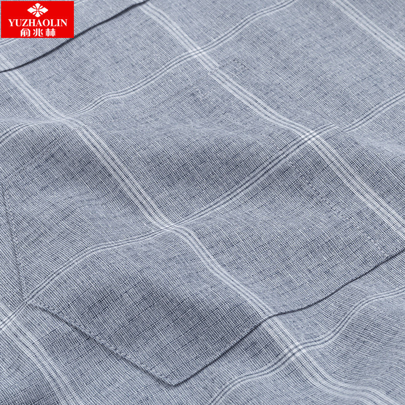 俞兆林格子2020商务休闲男装衬衫 瑞飞服饰衬衫