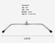 High pull-down fitness equipment pull bar