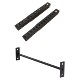 The squat rack columns are increased by 50CM and the horizontal bar is increased by 50CM.