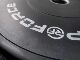 REPFORCE barbell plates black full rubber barbell plates