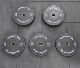 REPFORCE barbell plates black full rubber barbell plates