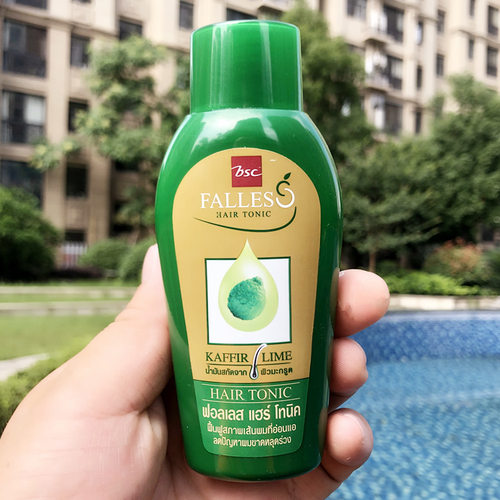 泰国BSC FALLES地中海丰富发量精华洗发水护发素头皮营养液90ml - 图0