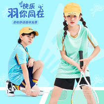 Childrens Badminton Suit Tennis Suit Women Suits Badminton Sports Suit Schoolgirl table tennis suit Mens suit