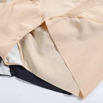 Postpartum Corset Panties ຂອງແມ່ຍິງ Seamless Tummy Control Shaping Summer Mid-high Waist Butt Lift Corset Belly Slimming Briefs